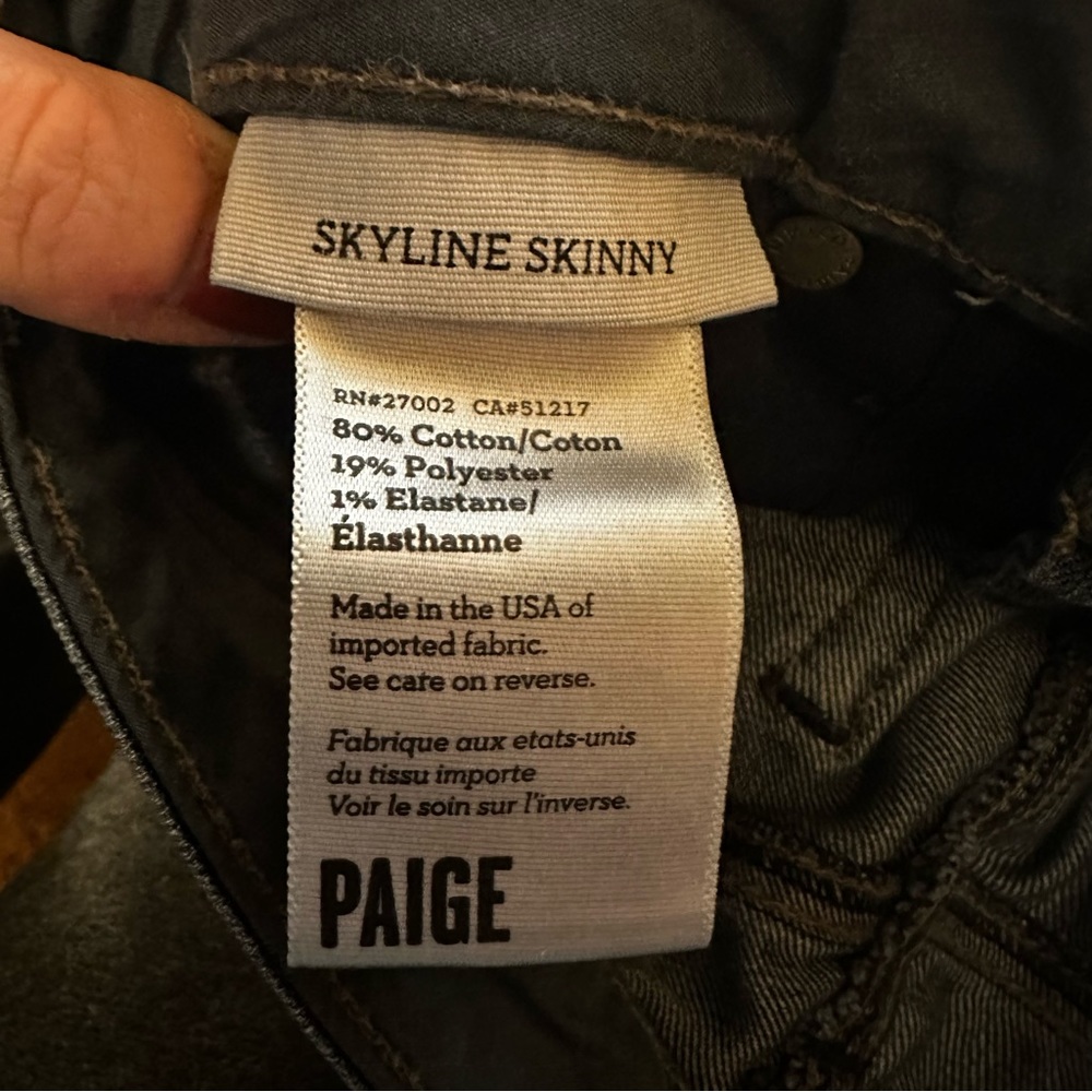 PAIGE jeans skyline skinny womens - Picture 4 of 8